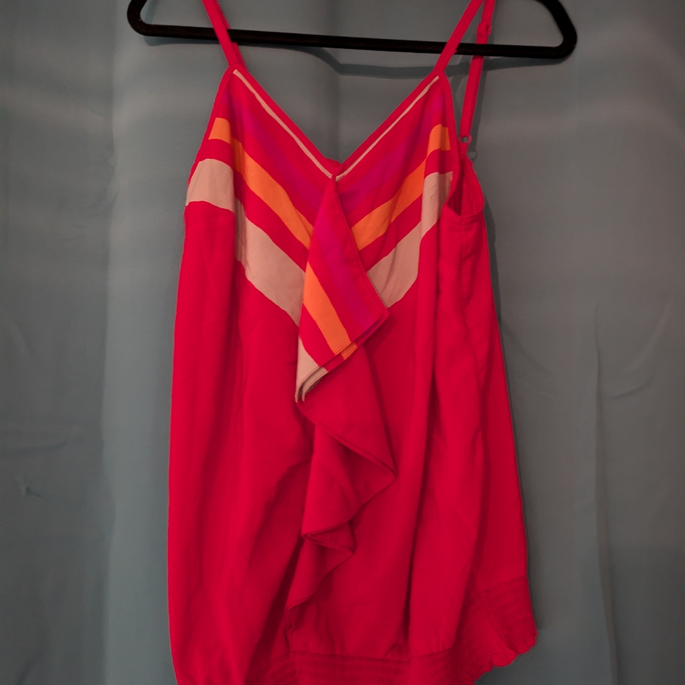 Lane Bryant Pink and Orange Camisole